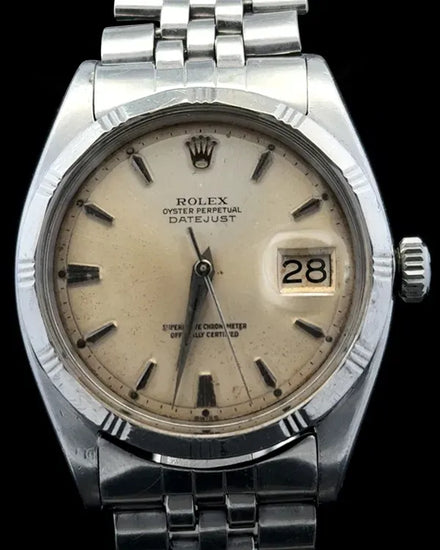 Rare Rolex Datejust 36MM Silver Dial Jubilee Bracelet (1603)