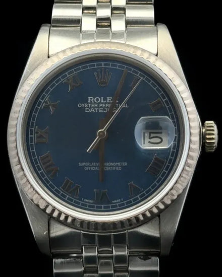 Rolex Datejust 36MM Blue Dial Jubilee Bracelet (16014)