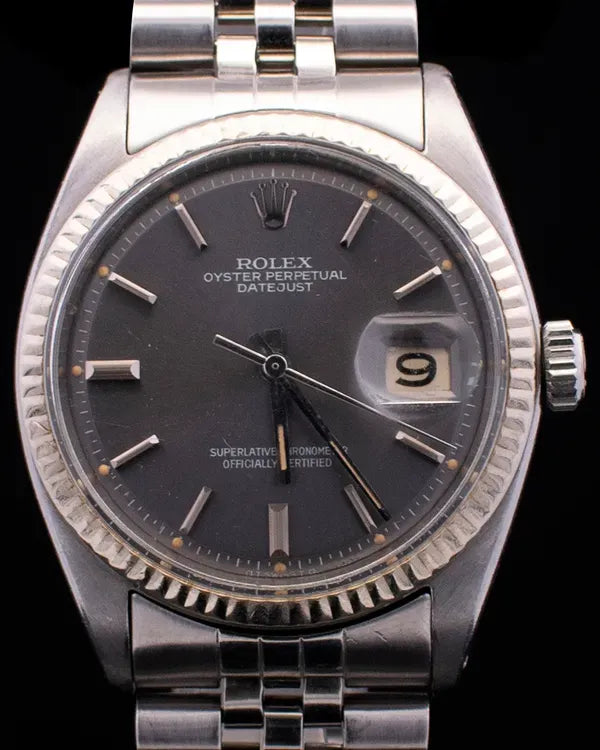 Rare Rolex Datejust 36MM Grey "Sigma" Dial Jubilee Bracelet (1601)
