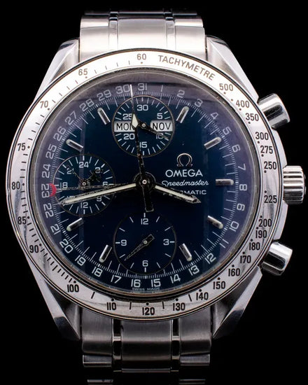 Omega Speedmaster Day Date 39MM Blue Dial Steel Bracelet (3523.80.00)