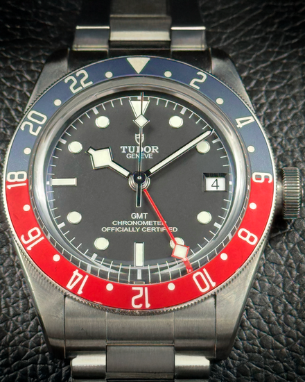 2021 Tudor Black Bay GMT "Pepsi" 41MM Black Dial Steel Bracelet (79830RB)