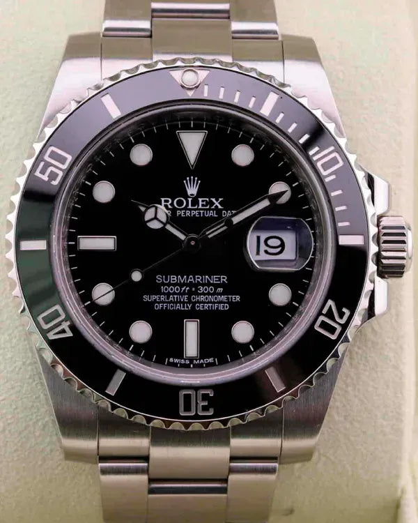 Rolex Submariner Date 40MM Black Dial Oyster Bracelet (116610LN)