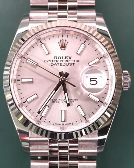 2023 Rolex Datejust 36MM Silver Dial Jubilee Bracelet (126234)