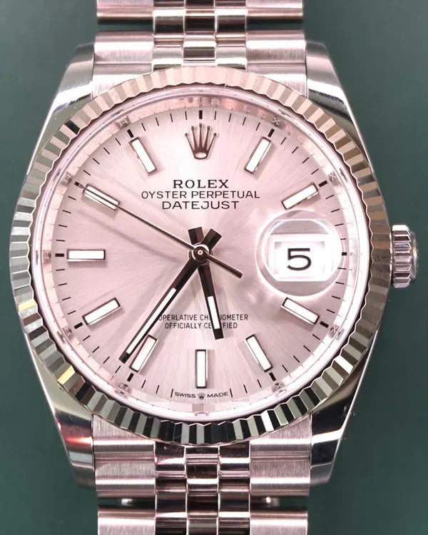 2023 Rolex Datejust 36MM Silver Dial Jubilee Bracelet (126234)