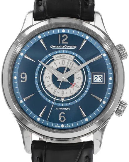 2021 Jaeger-LeCoultre Master Memovox L.E. 40MM Blue Dial Leather Strap (Q410848J)