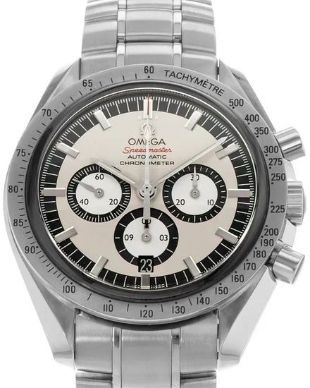 Omega Speedmaster Racing "Legend Schumacher" 42MM White Dial Steel Bracelet (3506.31.00)