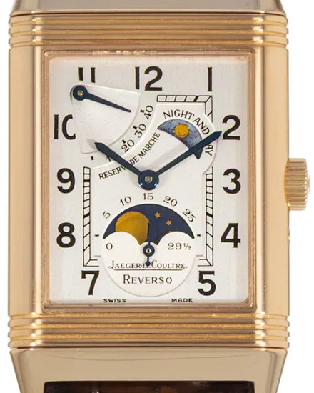 2006 Jaeger-LeCoultre Reverso Grande Taille 26MM Silver Dial Leather Strap (270.2.63)