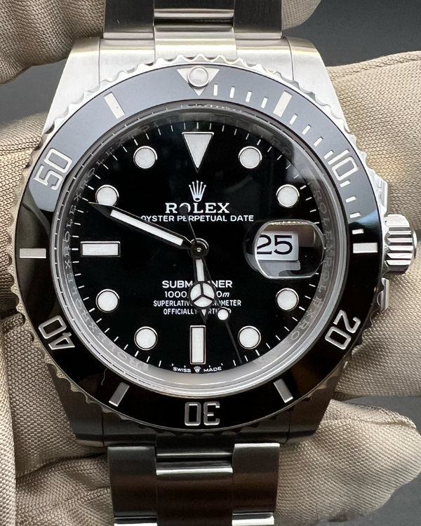 2025 Rolex Submariner Date 41MM Black Dial Oyster Bracelet (126610LN)