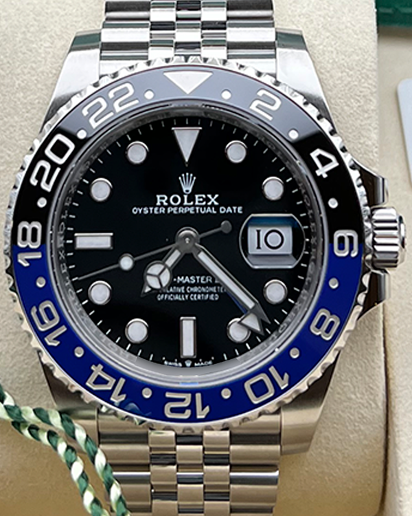 2025 Rolex GMT-Master II "Batgirl" 40MM Black Dial Jubilee Bracelet (126710BLNR)
