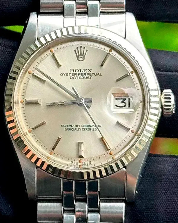 Rolex Datejust 36MM Silver Dial Jubilee Bracelet (1601)