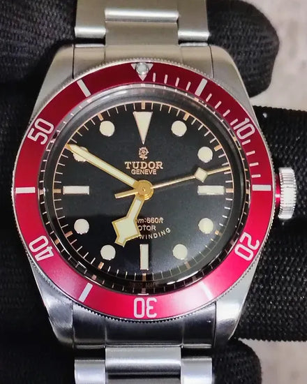 Tudor Black Bay "Smiley" 41MM Black Dial Steel Bracelet (79220R)