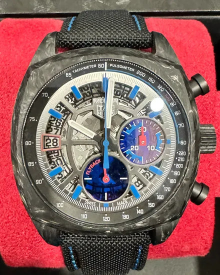 Tag Heuer Monza S.E. 42MM Skeleton Dial Textile Strap (CR5090.FN6001)
