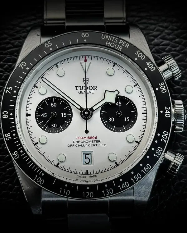 2022 Tudor Black Bay Chrono "Panda" 41MM White Dial Steel Bracelet (79360N)