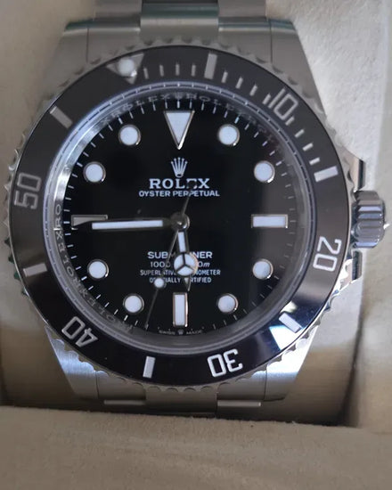 2025 Rolex Submariner No-Date 41MM Black Dial Oyster Bracelet (124060)