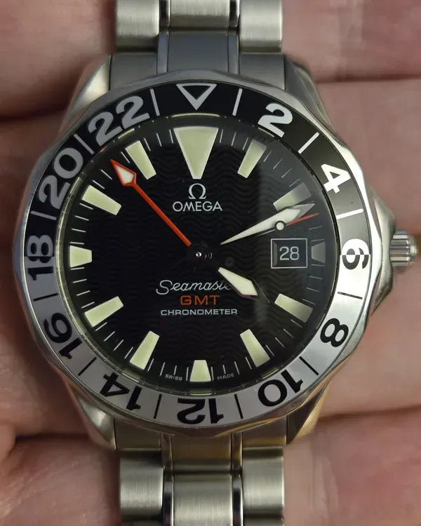 Omega Seamaster 300 GMT 41MM Black Dial Steel Bracelet (2234.50.00)