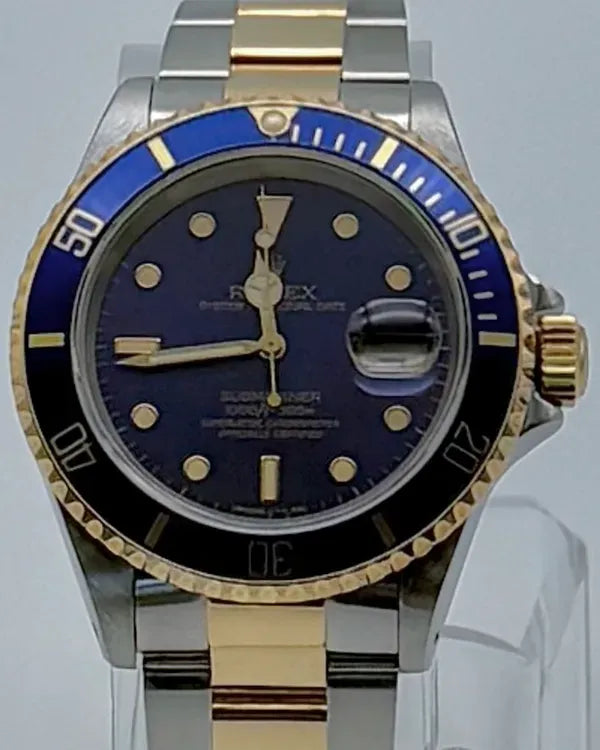 Rolex Submariner Date "Bluesy" 40MM Blue Dial Two-Tone Oyster Bracelet (16613LB)
