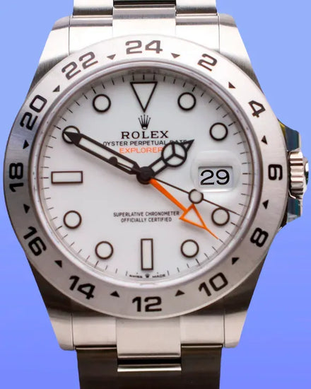 2025 Rolex Explorer II "Polar" 42MM White Dial Oyster Bracelet (226570)