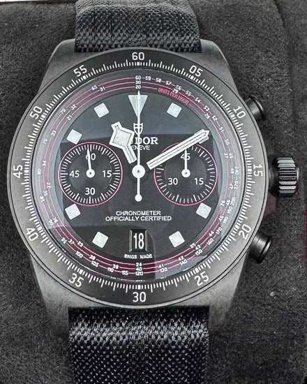 2024 Tudor Pelagos FXD "Cycling Edition" 43MM Black Dial Textile Strap (25827KN)