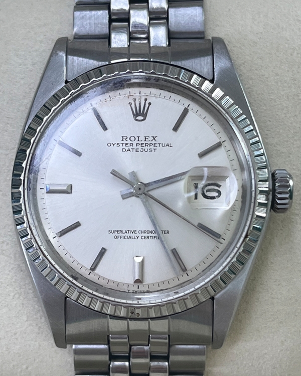 Rolex Datejust 36MM Silver Dial Jubilee Bracelet (1603)