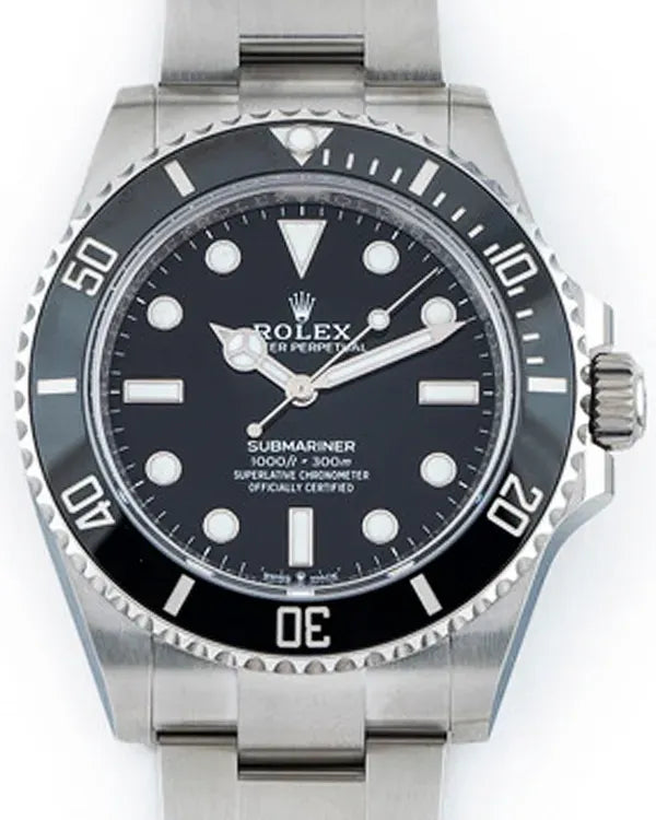 2025 Rolex Submariner No-Date 41MM Black Dial Oyster Bracelet (124060)