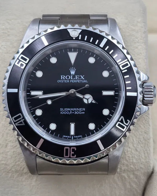 Rolex Submariner No-Date 40MM Black Dial Oyster Bracelet (14060M)