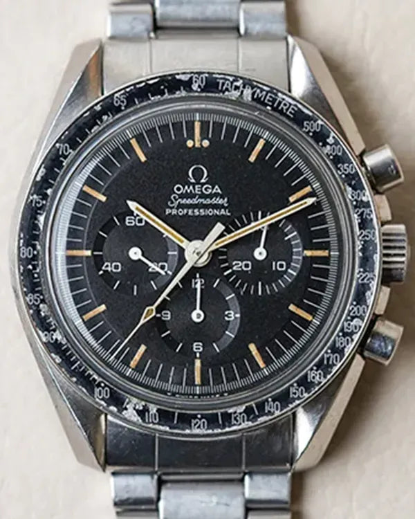 Omega Speedmaster Professional Moonwatch 42MM Black Dial Steel Bracelet (145.022-71 ST)