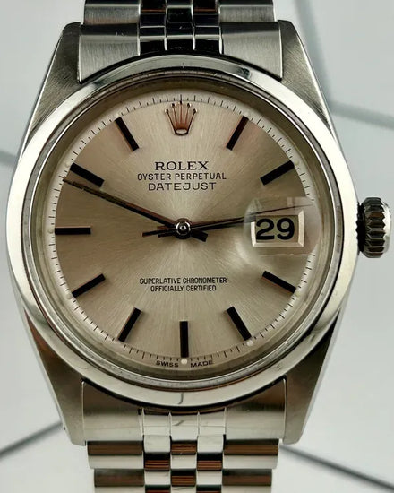 Rolex Datejust 36MM Silver Dial Jubilee Bracelet (1600)
