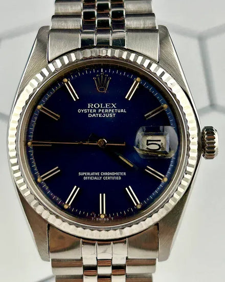 Rolex Datejust 36MM Blue Dial Jubilee Bracelet (1601)