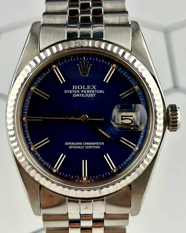 Rolex Datejust 36MM Blue Dial Jubilee Bracelet (1601)