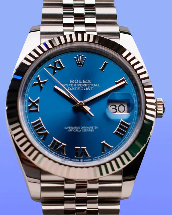 2025 Rolex Datejust 41MM Blue Dial Jubilee Bracelet (126334)