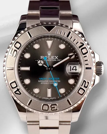 Rolex Yacht-Master 37MM Rhodium Dial Oyster Bracelet (268622)