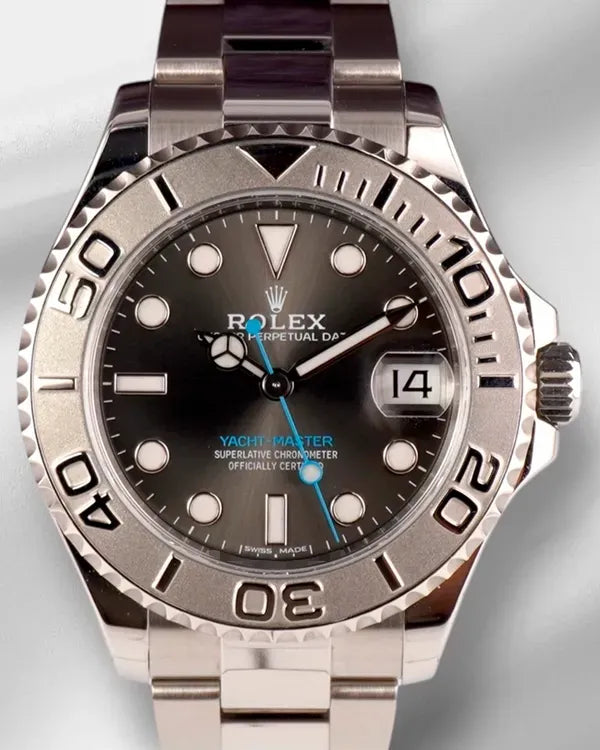 Rolex Yacht-Master 37MM Rhodium Dial Oyster Bracelet (268622)