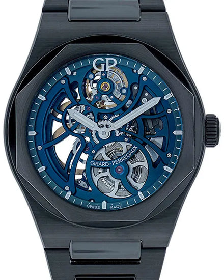 Girard Perregaux Laureato "Earth to Sky" Edition 42MM Skeleton Dial Ceramic Bracelet (81015-32-432-32A)