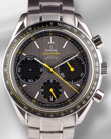 Omega Speedmaster Racing 40MM Grey Dial Steel Bracelet (326.30.40.50.06.001)