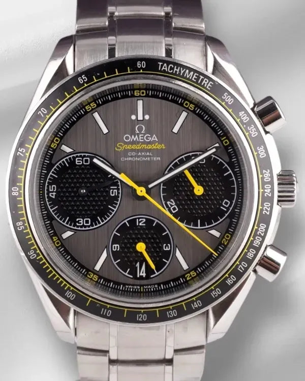 Omega Speedmaster Racing 40MM Grey Dial Steel Bracelet (326.30.40.50.06.001)