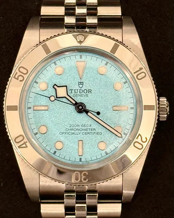 2025 Tudor Black Bay 54 "Lagoon Blue" 37MM Blue Dial Steel Bracelet (79000)