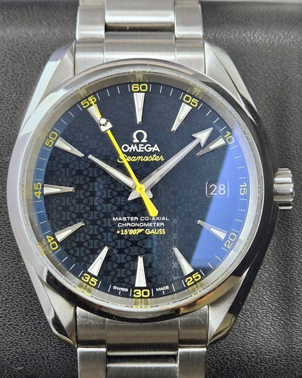 2015 Omega Seamaster Aqua Terra "James Bond Spectre" L.E. 41.5MM Blue Dial Steel Bracelet (231.10.42.21.03.004)