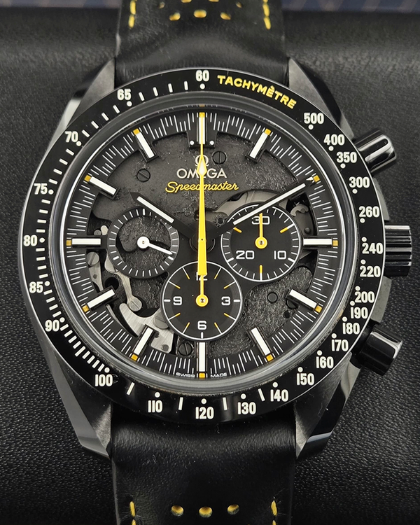 2019 Omega Speedmaster Dark Side of the Moon "Apollo 8" 44.25MM Black Dial Leather Strap (311.92.44.30.01.001)