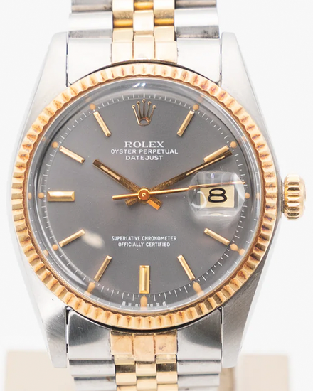 Rolex Datejust 36MM Grey "Sigma" Dial Two-Tone Jubilee Bracelet (1601)