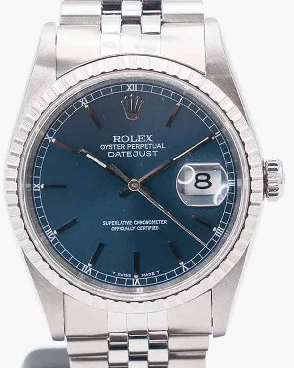 Rolex Datejust 36MM Blue Dial Jubilee Bracelet (16220)