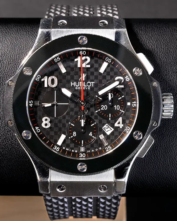 Hublot Big Bang 44MM Carbon Fiber Dial Rubber Strap (301.SB.131.RX)
