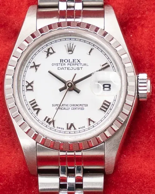 2006 Rolex Lady-Datejust 26MM White Dial Jubilee Bracelet (79240)
