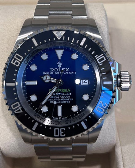 2021 Rolex Sea-Dweller Deepsea "James Cameron" 44MM Blue Dial Oyster Bracelet (126660)