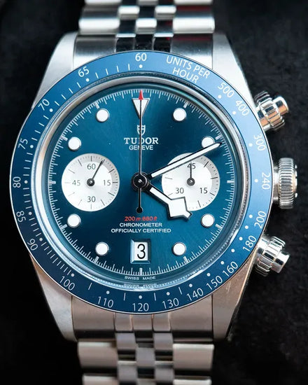 2025 Tudor Black Bay Chrono 41MM Blue Dial Steel Bracelet (79360B)