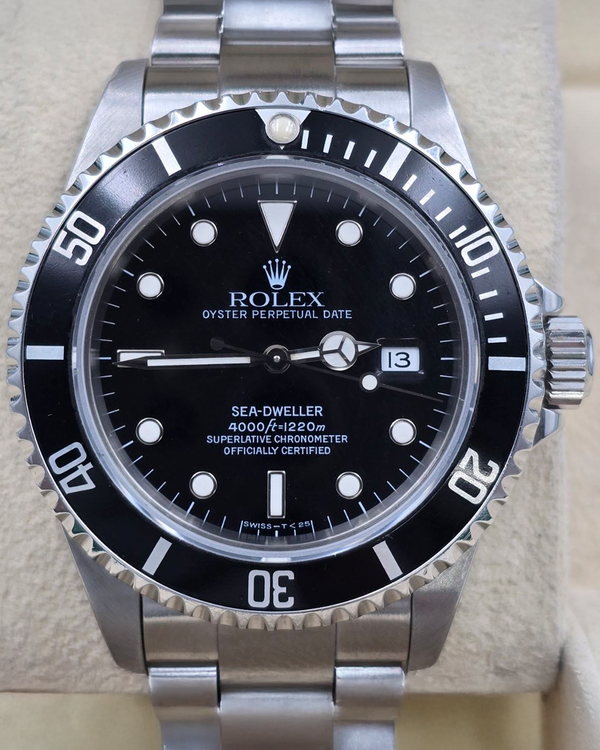 1997 Rolex Sea-Dweller 4000 40MM Black Dial Oyster Bracelet (16600)