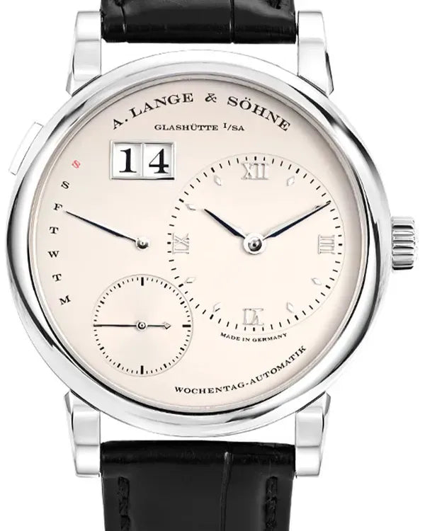 A. Lange & Söhne Lange 1 39MM Silver Dial Leather Strap (320.025)