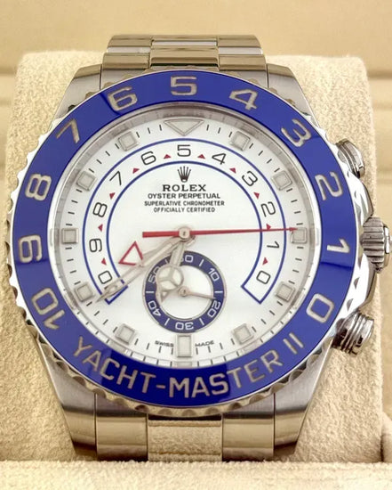2019 Rolex Yacht-Master II 44MM White Dial Oyster Bracelet (116680)