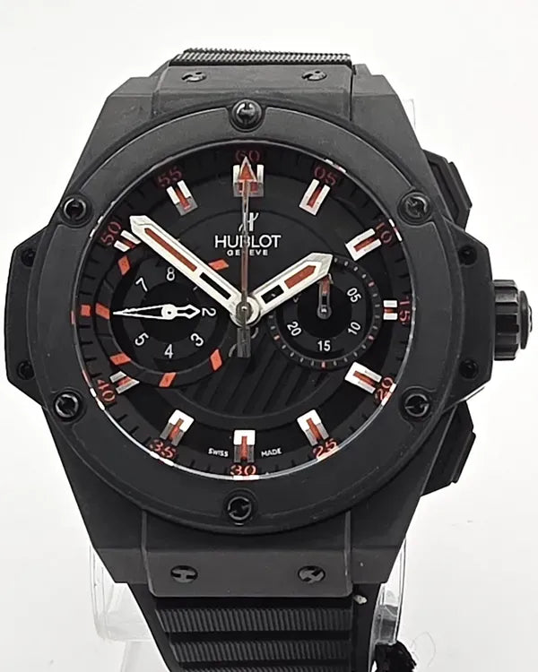 Hublot King Power Foundroyante Black Magic L.E. 48MM Black Dial Rubber Strap (715.CI.1123.RX)