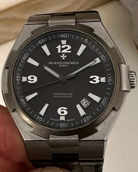 2011 Vacheron Constantin Overseas "Deep Stream" 42MM Grey Dial Leather Strap (47040/000W-9500)