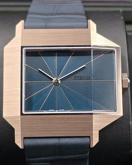 2024 Audemars Piguet [Re]Master02 L.E. 41MM Blue Dial Leather Strap (15240SG.OO.A347CR.01)